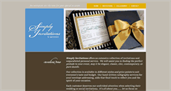 Desktop Screenshot of mysimplyinvitations.com